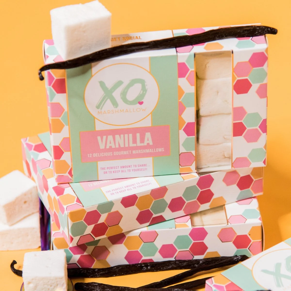 XO Marshmallows | Vanilla Marshmallows (set of 12) - Image 3